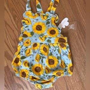 Angel Dear Sunflower Bubble Romper
